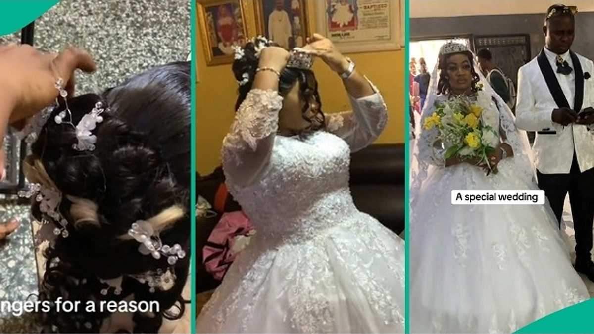 Watch: Nigerian Bride Stuns With Her Self-Planned Wedding Day Magic