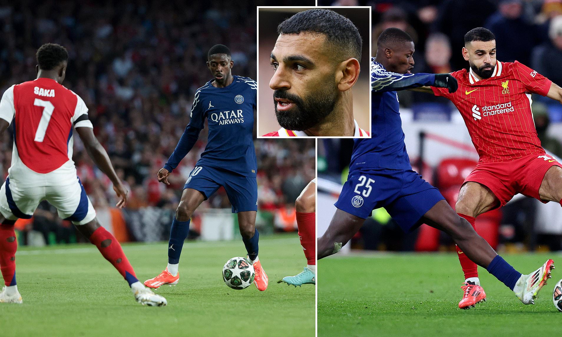 Mo Salah’s Bold Claim: “PSG Are Europe’s Best” After Knocking Out Liverpool in Champions League